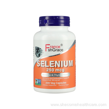 Selenium Capsules L Selenomethionine Mineral Supplement